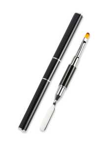 1pc Double-Ended Nail Art Tool, Suitable For Nail Salons