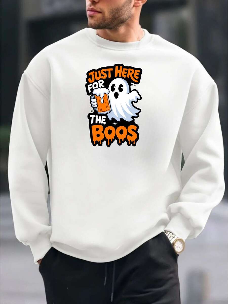 Sudaderas para hombres - Blanco - Ver 1