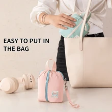 Macaron Color Portable Multi-Functional Storage Bag. Dual-Layer Design, Can Store Lipstick, Coins, Keys, Sanitary Napkins, Etc. An Excellent Choice For Christmas Gifts. - Multicolor - View 6