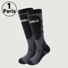 3 paia di calze da basket da uomo, calze sportive lunghe e spesse, traspiranti e che assorbono l'umidità - Multicolore - Visualizzare 18