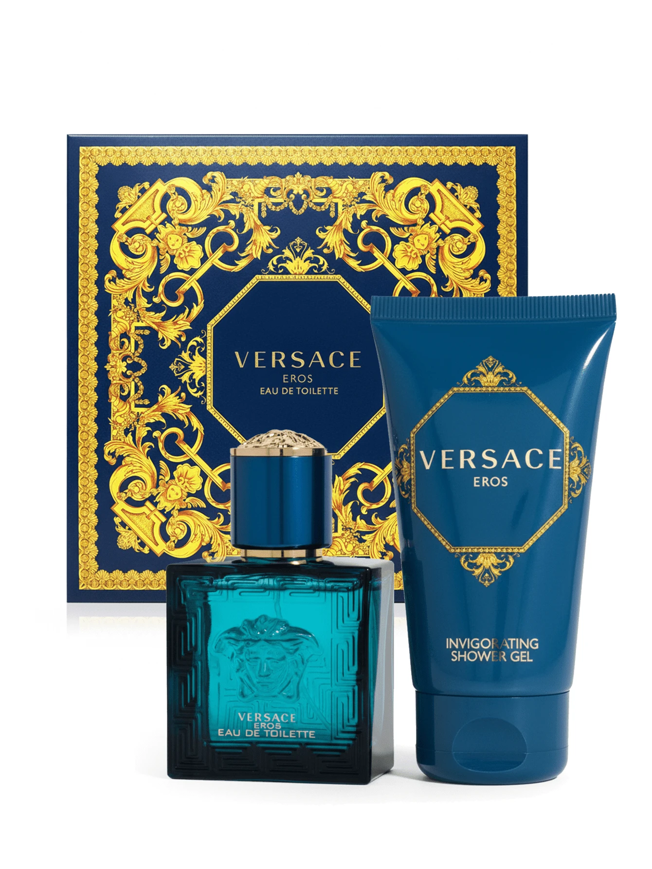 Versace Eros 男士两件套 (EDT 30ml+沐浴露 50ml) 1oz/30ml+1.7oz/50ml - EDT 兩件套 - 查看 1