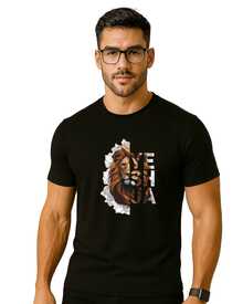 Set Of 6 Religious T-Shirts For Men, Printed, DTF, 100% Cotton, Modern Colorful Prints, Shoulder-To-Shoulder Reinforcement, Unisex Collection 2026 - 彩色 - 查看 3
