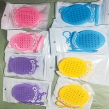 Cute Magnetic Bead Drawing Board Keychain Pendant Mini Toy Car Keychain Doll Machine Small Gift