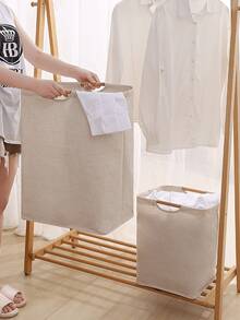 Giỏ đựng quần áo bẩn gấp gọn, giỏ vải dung tích lớn có tay cầm bằng gỗ, lý tưởng cho gia đình và ký túc xá, hoàn hảo để sắp xếp quần áo bẩn, chăn ga gối đệm, đồ chơi, tạo thêm nét tối giản và thời trang cho không gian sống. Phù hợp cho chủ nhà, người thuê nhà, sinh viên đại học, tuyệt vời để lưu trữ và sắp xếp đồ đạc trong phòng ngủ, phòng tắm, ký túc xá. Tay cầm di động, thiết kế gấp gọn giúp tiết kiệm không gian. - Nhiều màu - Xem 6