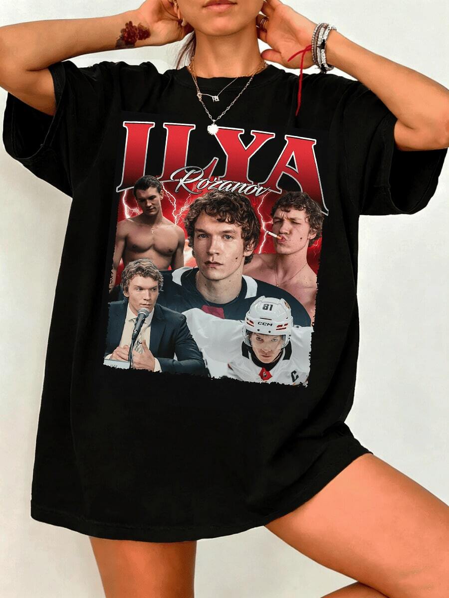 Ilya Rozanov, Shane Hollander And Ilya Rozanov's Heated Rivalry, Shane And Ilya Classic T-Shirt - màu đen - Xem 1