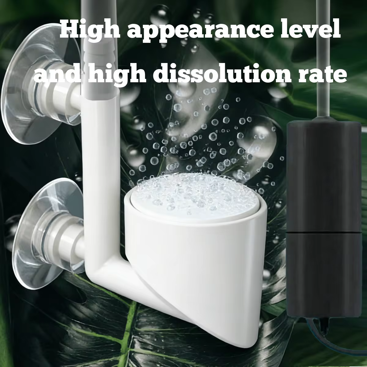 1pc Ultra High Density Nano Bubble Aerator, Fish Tank Bubble Wall, Aquarium Oxygenator, Utilizing Nano Bubble Technology To Improve Fish Health And Appearance. Suitable For Small And Medium Aquariums. (Air Pump Sold Separately) - Multicolor - View 4