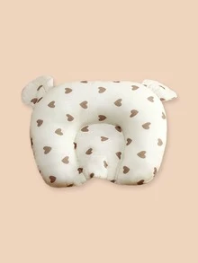 1pc Oeko-Tex Certified Baby U-Shaped Pillow, Soft & Breathable Anti-Tilt Neck Support Pillow, Sweat-Absorbent, Washable, 20*23cm, Suitable For Spring, Summer, Autumn & Winter