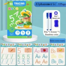 32页可重复使用的魔法练习笔记本套装 | 全脑开发、写作训练和绘画教育手册 | 学习写作技巧、纸张材质、装订方式 | 彩色页面 - 彩色 - 查看 14