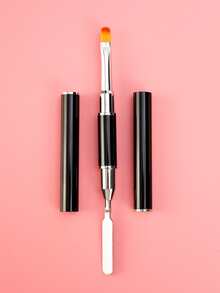 1pc Double-Ended Nail Art Tool, Suitable For Nail Salons