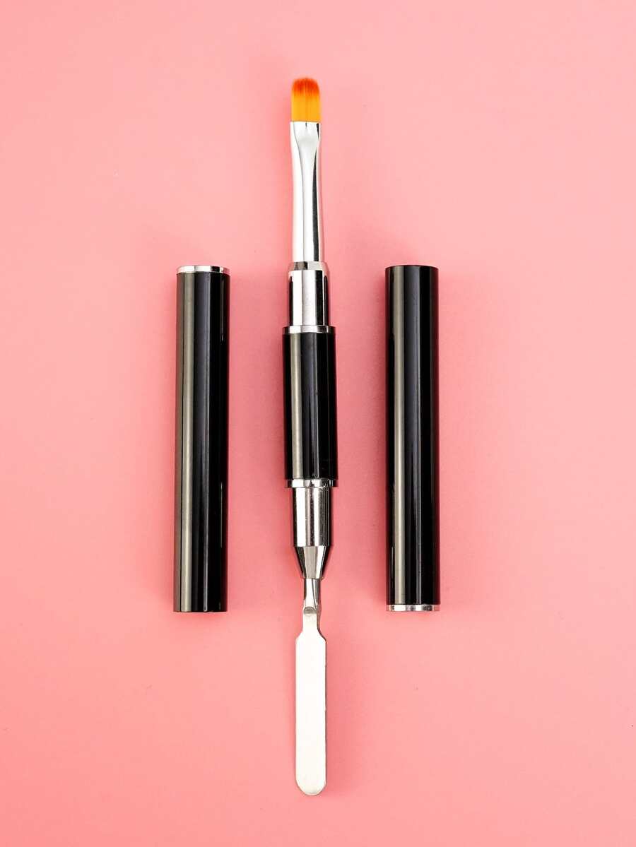 1pc Double-Ended Nail Art Tool, Suitable For Nail Salons