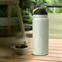 32oz.Unique Bottle Design With A Pleasant Handle, Easy To Clean, Long-Lasting Insulation For Both Hot And Cold Beverages. This Stainless Steel Cup Can Serve You Throughout The Year, Enough For All Seasons. Suitable For Personal Use Or As A Gift - Multicolor - View 23