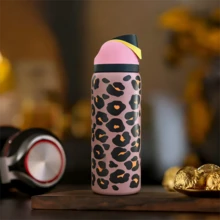 32oz.Unique Bottle Design With A Pleasant Handle, Easy To Clean, Long-Lasting Insulation For Both Hot And Cold Beverages. This Stainless Steel Cup Can Serve You Throughout The Year, Enough For All Seasons. Suitable For Personal Use Or As A Gift - Multicolor - View 8