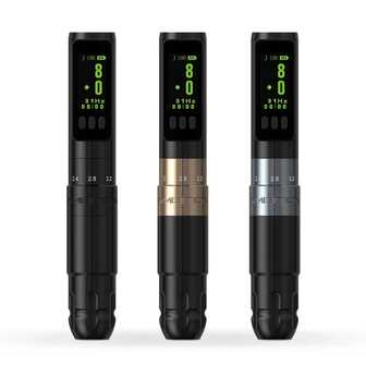 Ambition 1PC Sally Wireless Permanent Makeup Machine Tattoo Pen Rotary 2.0-3.5mm Adjustable Stroke Coreless Motor Tattoo Supplies