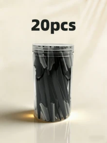 90片/60片/30片/20片装安全修眉刀，带网格，初学者修眉套装，锋利修眉刀片，修眉器，美容美发沙龙工具