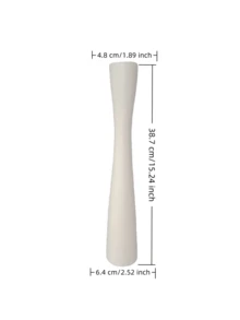 This Floor Vase Has A Slender, Modern And Minimalist Design, Suitable For Displaying Branches And Dried Flowers. It Can Be Used As A Decorative Tall And Slim Vase, Placed Near The Fireplace, In The Bedroom, Kitchen Or Living Room. - Multicolor - View 8