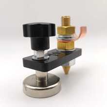 Vmingo Soporte Tierra Soldadura Magnética Conector Proceso tig Mig - Negro - Ver 2