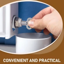 1/2件套锌合金散热器阀门扳手，散热器排气钥匙，散热器配件开关，四通排气钥匙，适用于供暖、通风、排气维护、供暖系统维修、通风工具、手动工具，优质金属，经久耐用 - 彩色 - 查看 7