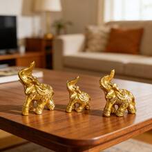 3 Stücke Harz-Miniaturfiguren Set, Heimdekoration für Wohnzimmer, Schlafzimmer, Esszimmer, Bürotisch, Geschenk zu Feiertagen & Geburtstag, Hochzeitsjubiläum - Verschiedenfarbig - Übersicht 8