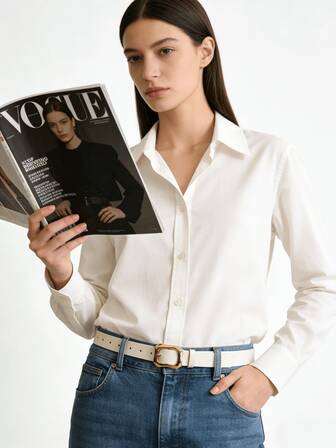 3pcs Gold Square Buckle Belts, Fashion Elegant Waist Belts For Dresses, T-Shirts, Casual Pants, Suitable For Halloween, Christmas, Daily Wear, And School Fall