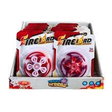 Finger Spinner Antiestrés de Alta Velocidad con Giro Ultra Suave, Silencioso y Prolongado, Diseño Compacto, Ergonómico y de Material Resistente, Ideal para Reducir el Estrés, la Ansiedad y el Aburrimiento, Ayuda a Mejorar la Concentración, la Coordinación y la Motricidad Fina, Perfecto para Niños, Jóvenes y Adultos, Fácil de Usar y Transportar, 4 Diseños Diferentes para Coleccionar, Compartir y Disfrutar en Cualquier Momento - Azul - Ver 2