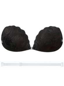 Self-Adhesive Push-Up Bra, Invisible Non-Slip, Reusable, Suitable For Small-Chested Women, Lace Bra, Perfect Match For Wedding Dress, Push-Up Style, Lightweight Design, Suitable For Women's Lingerie And Body Accessories - Multicolor - View 23