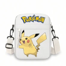 Peach Tree Fashionable Minimalist Solid Color Small Crossbody Bag, Daily Versatile Casual Nylon Lightweight Water-Resistant Shoulder Bag, Sports Bag,Pokemon,Pikachu,1pc Cross Print Vacation Travel Christmas Holiday Thanksgiving Outdoor Portable Sling Bag Summer Back To School Summer Bag Spring Break Bag - Multicolor - View 14