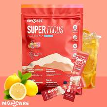 MVPCARE Bebida energética con cafeína y Alpha CPC | Mejora tu claridad mental | Sin colorantes artificiales|Bebida de enfoque total | Ingredientes puros y deliciosos|Energía natural para estudiar o trabajar - 20 artículos - Ver 2