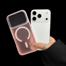 1pc Matte Finish Anti-Slip 2-In-1 Magnetic Protective Case/Cover Compatible With IPhone 11/11 Pro/11 Pro Max/12/12 Pro/12 Pro Max/13/13 Pro/13 Pro Max/14/14 Pro/14 Pro Max/15/15 Pro/15 Plus/15 Pro Max/16/16 Pro/16 Pro Max/16 Plus/17/17 Pro/17 Pro Max/17 Air