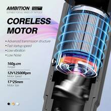 Ambition 1PC Sally Wireless Permanent Makeup Machine Tattoo Pen Rotary 2.0-3.5mm Adjustable Stroke Coreless Motor Tattoo Supplies - Multicolor - View 5