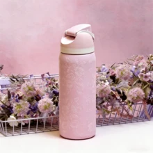 32oz.Unique Bottle Design With A Pleasant Handle, Easy To Clean, Long-Lasting Insulation For Both Hot And Cold Beverages. This Stainless Steel Cup Can Serve You Throughout The Year, Enough For All Seasons. Suitable For Personal Use Or As A Gift - Nhiều màu - Xem 7