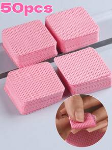 1000 Pcs/400 Pcs/200 Pcs Gel Nail Polish Remover Wipes, Nail Cleaning Cotton Pads, Lint-Free Cleaning Paper Pads, Makeup Tools Wholesale, Nail Supplies, Nail Tools, Nail Art Tools, Back-To-School Season, Nail Care, Nail Tools (Suitable For Press-On Nails) - Multicolor - View 9