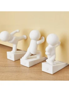 Chặn cửa hình võ sĩ Kung Fu dễ thương - Miếng chặn cửa bằng nhựa bền chắc với thiết kế nhân vật võ sĩ Kung Fu đáng yêu, miếng bảo vệ sàn nhà, dễ lắp đặt, lý tưởng cho nhà có thú cưng, bền lâu, là vật chặn và bảo vệ cửa ra vào hoàn hảo. - Nhiều màu - Xem 2