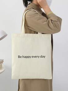 Halloween,Christmas,Bag, Women's Bag, Handbag, Handbag, Shoulder Bag, Ladies' Shoulder Bag, Ladies' Handbag, Solid Color Ladies' Bag, Large Capacity, Gift, DIY, Birthday Gift, Travel, Travel, Travel, Travel, School, School, Commuting, Halloween, Christmas, Christmas - Beige - View 9