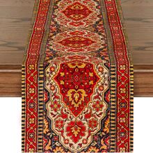 13x72 英寸波西米亚复古现代风格桌旗，几何图案桌面装饰，家居餐厅派对入口装饰 - 彩色 - 查看 5