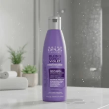 Cless Salon Opus Blond Expert Violet Shampoo And Conditioner 350ml - Màu tím - Xem 6