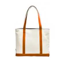 1pc Personalized Embroidered Canvas Tote Bag/Custom Initial/Bridesmaid Gift/Embroidered Name Tote Bag/Fashionable Custom Tote Bag/Unique Gift Idea, Christmas Gift, Best Friend Gift, Sorority Gift - Multicolor - View 22