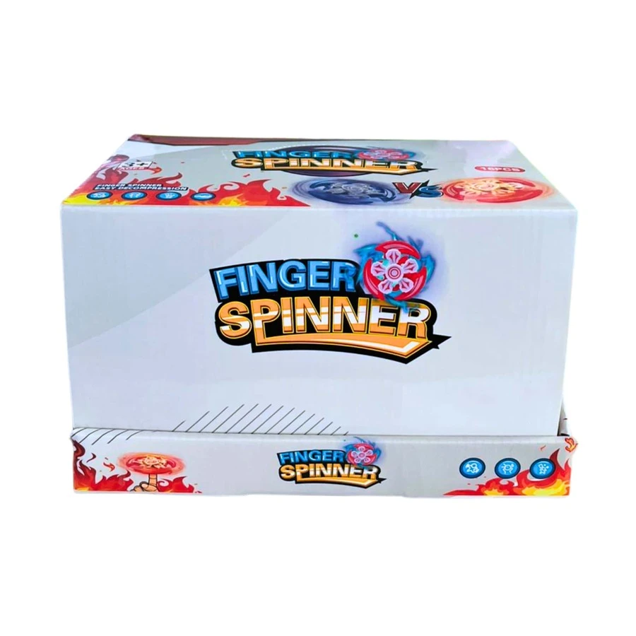 Finger Spinner Antiestrés de Alta Velocidad con Giro Ultra Suave, Silencioso y Prolongado, Diseño Compacto, Ergonómico y de Material Resistente, Ideal para Reducir el Estrés, la Ansiedad y el Aburrimiento, Ayuda a Mejorar la Concentración, la Coordinación y la Motricidad Fina, Perfecto para Niños, Jóvenes y Adultos, Fácil de Usar y Transportar, 4 Diseños Diferentes para Coleccionar, Compartir y Disfrutar en Cualquier Momento - Rojo violeta - Ver 1