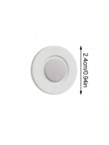 1/4/8pcs Magnetic Remote Control Holder - Remote Organizer, Floating Wall Mount, No Drilling Required, Remote Control Wall Hanger, Living Room Wall Magnetic Storage Rack, Strong Magnetic Hook - Multicolor - View 6