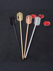 香氛蜡烛工具，钟形金属喇叭形灭烛器，防吹灭蜡烛器，香氛蜡烛熄灭工具，多色不锈钢蜡烛配件，情人节礼物，生日礼物，圣诞节礼物，斋月配件 - 彩色 - 查看 11