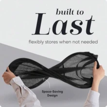 1个弹出式网状洗衣篮 - 可折叠便携式衣物收纳篮，可存放脏衣服、袜子、内衣、玩具等 - 经典布艺家居收纳篮 - 彩色 - 查看 3