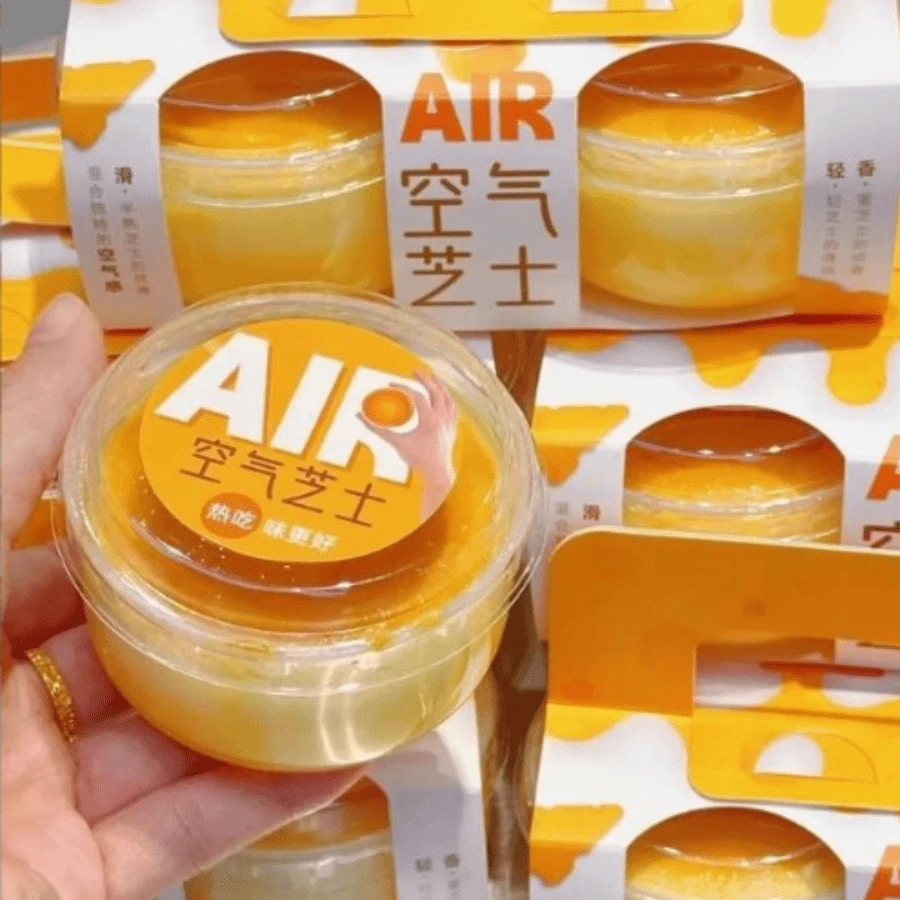 慢回弹奶油芝士蛋糕挤压玩具，柔软粘手，创意减压小礼物，送给亲朋好友 - 彩色 - 查看 1