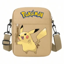 Peach Tree Fashionable Minimalist Solid Color Small Crossbody Bag, Daily Versatile Casual Nylon Lightweight Water-Resistant Shoulder Bag, Sports Bag,Pokemon,Pikachu,1pc Cross Print Vacation Travel Christmas Holiday Thanksgiving Outdoor Portable Sling Bag Summer Back To School Summer Bag Spring Break Bag - Multicolor - View 38