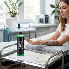 MELAO 绿皂，专为纹身护理而设计，绿皂洁面乳