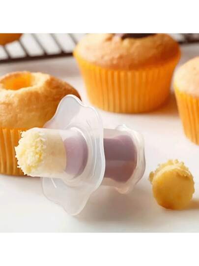 1pc Reusable Paper Cupcake Corer, Cupcake Filling Tool, Baking Tool, Kitchen Gadget