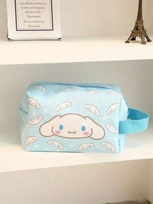 Sanrio 1Pc Hello Kittys Tote Bag Makeup Bag Toiletry Bag And Cute Anime Kuromi My Melody Cinnamoroll Organizer Is An Essential Travel Organizer Valentine's Day Gifts - Multicolor 21*10*12.5 - View 6