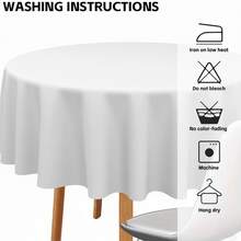 Round-70in,  Round Table ColthElegant Mandala Round Tablecloth - Golden & Brown Beige Boho-Chic Design, Durable Fabric, Intricate Pattern For , Thanksgiving, Dining Table, Coffee Table, Tea Table Decor - Easy-Clean Round Tab - Multicolor - View 8