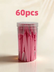 90片/60片/30片/20片装安全修眉刀，带网格，初学者修眉套装，锋利修眉刀片，修眉器，美容美发沙龙工具