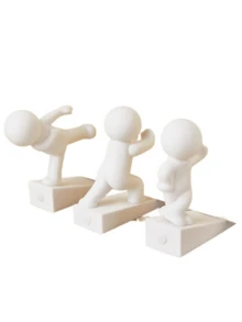 Chặn cửa hình võ sĩ Kung Fu dễ thương - Miếng chặn cửa bằng nhựa bền chắc với thiết kế nhân vật võ sĩ Kung Fu đáng yêu, miếng bảo vệ sàn nhà, dễ lắp đặt, lý tưởng cho nhà có thú cưng, bền lâu, là vật chặn và bảo vệ cửa ra vào hoàn hảo. - Nhiều màu - Xem 12