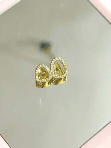 一套时尚女士嘻哈水钻镂空心形和镂空六齿牙套，嘉年华派对配饰，情人节情侣礼物，男女通用 - 彩色 - 查看 9