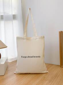 Halloween,Christmas,Bag, Women's Bag, Handbag, Handbag, Shoulder Bag, Ladies' Shoulder Bag, Ladies' Handbag, Solid Color Ladies' Bag, Large Capacity, Gift, DIY, Birthday Gift, Travel, Travel, Travel, Travel, School, School, Commuting, Halloween, Christmas, Christmas - Beige - View 5